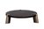 Стол журнальный Конг (Kong) темный орех d138x33см, столешница d120 - Garda Decor