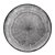 Тарелка круглая 29 cм, серия WOODART, цвет серый, 29 см - RAK Porcelain
