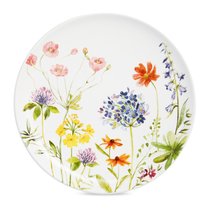 Тарелка закусочная Decor de table Полевые цветы 22 см, керамика, белая - Decor De Table
