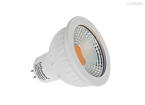 светодиодная лампа 6W, MR16 220V, GU5, 3, 3000K, 540 Lm, Ra 95, H 55мм, D 50мм, 110° - Donolux