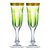 Набор фужеров для шампанского Moser Леди Гамильтон 140 мл, 2 шт, резеда, п/к - Moser
