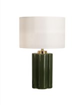 Зелёная настольная лампа Туоми, цвет зеленый - Louvre Home