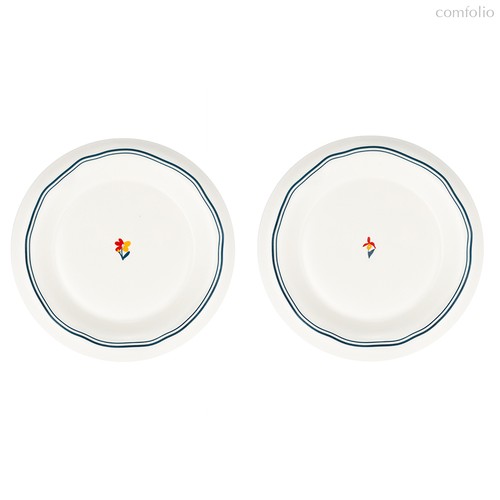 Набор тарелок Plush, Little Petals, ?21 см, 2 шт. - Liberty Jones