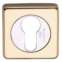 Накладка на ключевой цилиндр SILLUR CL-C P.GOLD (золото блестящее, квадратное основание) - Archie