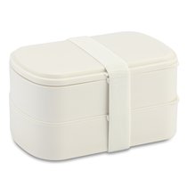 Ланч-бокс с приборами Food Time, 1 л, молочный - Smart Solutions