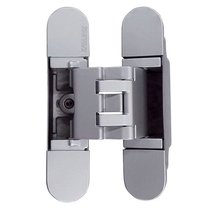 KUBICA 3000 DXSX, CR.SAT петля скрытая универсальная для дверей с притвором до 10мм МАТ. ХРОМ (60кг) - Koblenz