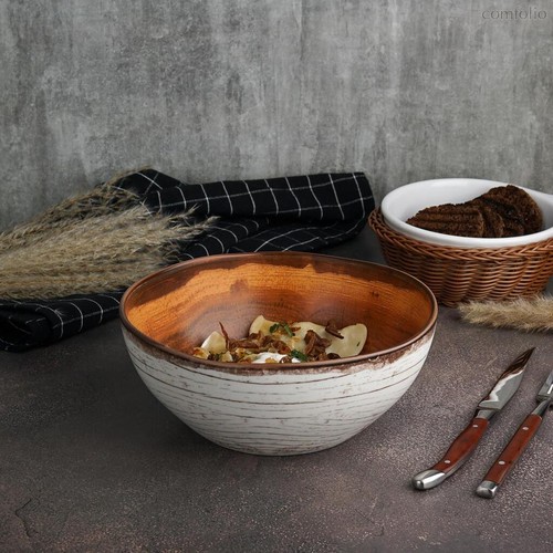 Салатник 1475 мл d 19,5 см h8 см Wood Fusion 3шт. - P.L. Proff Cuisine