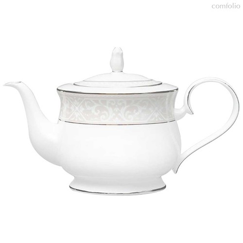 Чайник Noritake "Монтвейл, платиновый кант" 1л - Noritake