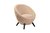 Кресло иск. каракуль розовый 79x83x83см - Garda Decor