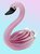 Фигурка Розовый лебедь 17,5*16,5 см - Top Art Studio