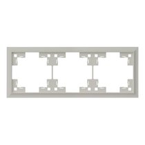 Трехместная рамка классик 35930 LN, лен - Rikett