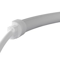 Термостойкий гибкий неон 13х7 24В 9,6Вт/м 2700K IP67 5м (вертикальный изгиб) 432053