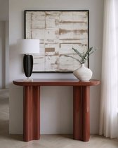 Тёмно-красная консоль Салли, цвет красный - Louvre Home