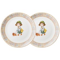 Набор Тарелок Закусочных Lefard Fashion Princess 2 Шт. 19 см