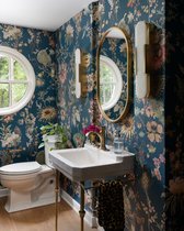 Золотое настенное зеркало Хоггарт - Louvre Home