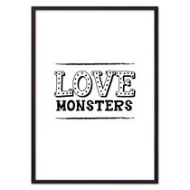 Love monsters, 21x30 см - Dom Korleone