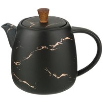 Чайник Заварочный Коллекция Золотой Мрамор Цвет: Black 850 Mл