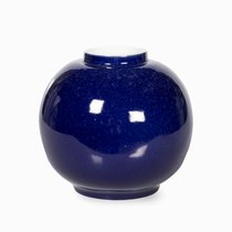 Ваза Pomponia I высота 24, цвет синий - Cosmo