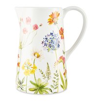 Кувшин Decor de table Полевые цветы 2,4 л, керамика, белый - Decor De Table
