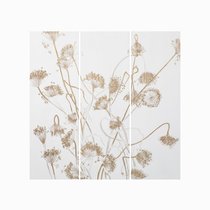 Набор постеров Adelle 120х120, цвет бежевый/белый - Cosmo