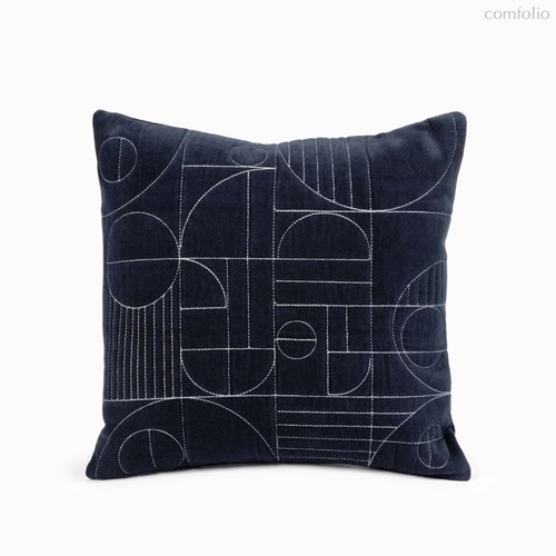 Декоративная подушка Navy Style 45х45, цвет синий - Cosmo