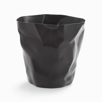 Мусорная корзина Crumple, цвет черный - Cosmo