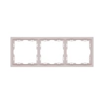 Рамка 3-постовая, кашемир матовый Kollinger Eclipse EC3CM - Kollinger