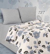 Комплект постельного белья ПА-4-737 Семья Поплин с наволочками 70х70х2 шт. - АльВиТек