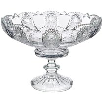 Фруктовница На Ножке Muza Crystal Диаметр 30 см Высота 22 см