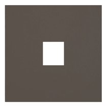 Лицевая панель для одиночной информационной розетки 35441 CP, капучино