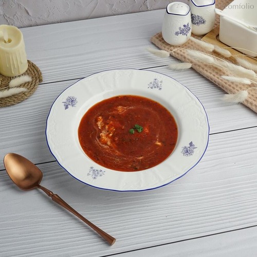 Тарелка глубокая 500 мл d 23,5 см h3,9 см Sea Flower P.L. Proff Cuisine - P.L. Proff Cuisine