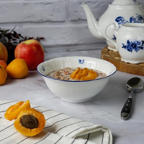 Салатник 400 мл d 14 см h5,8 см Blue Flower P.L. Proff Cuisine - P.L. Proff Cuisine