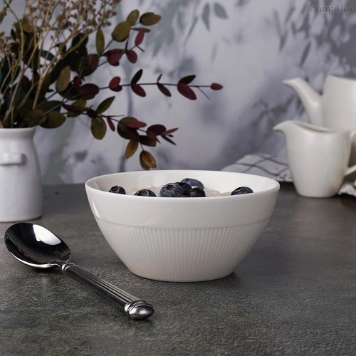 Салатник 390 мл d 12,3 см h5,8 см Neo Silk 6шт., цвет белый - Noble