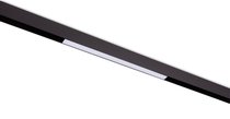 Led св-к для SPACE-Track system, Line, DC 48В 16Вт, L388xW22xH23 мм, 640Лм, 120°, 3000К-6000K, управление Tuya Bluetooth, IP20, Ra >90, черный - Donolux