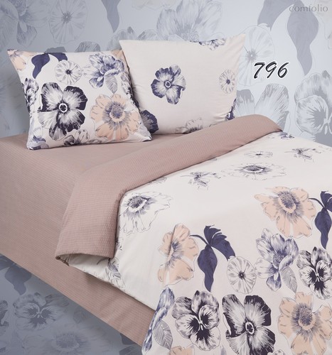 Комплект постельного белья ПА-4-796 Семья Поплин с наволочками 70х70х2 шт. - АльВиТек