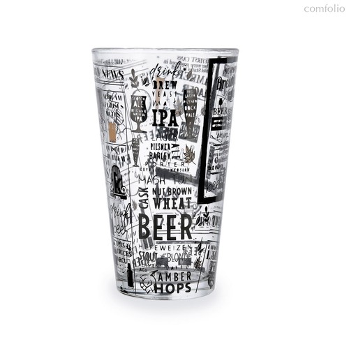 Стакан для пива Malta Paper 470мл, цвет прозрачный - Quid