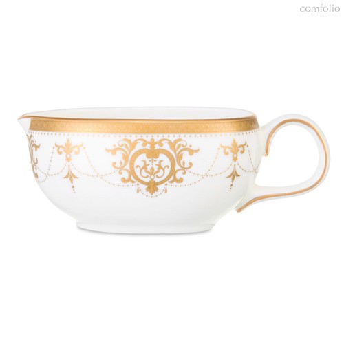 Соусник с ручкой Narumi Золотая тиара 110 мл, фарфор костяной - Narumi