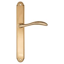 Дверная ручка на планке Fratelli Cattini "LUCCIA" PL01-OLV полированная латунь - Fratelli Cattini