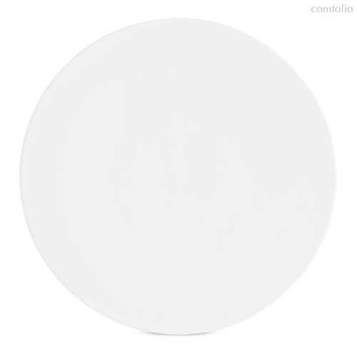 Тарелка обеденная Decor de table Плиссе 28,1 см, фарфор костяной - Decor De Table