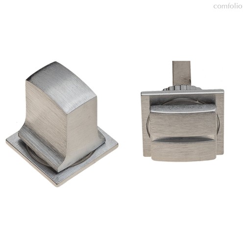 Фиксатор поворотный на MINI квадратном основании Fratelli Cattini WC-8 4FS-CS матовый хром - Fratelli Cattini