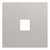 Лицевая панель для одиночной информационной розетки 35441 PL, платина - Rikett