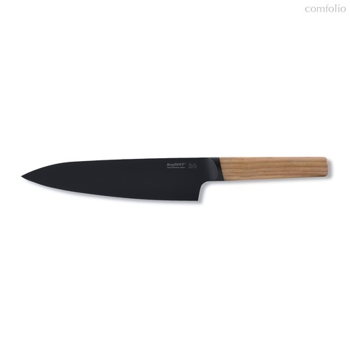 Нож поварской 19см Ron, цвет черный - BergHOFF