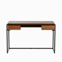 Письменный стол Solk 118х53, цвет черный - Cosmo