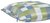 Чехол для декоративной подушки "Минерал колор", 02-8065/3, 43х43 см, цвет бирюзовый, 43x43 - Altali