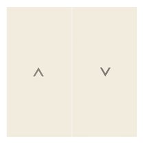 Клавиши выключателя для жалюзи 35613 MC, кремовый сатин