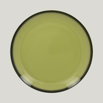 Тарелка круглая RAK Porcelain LEA Light green (зеленый цвет) 27 см - RAK Porcelain
