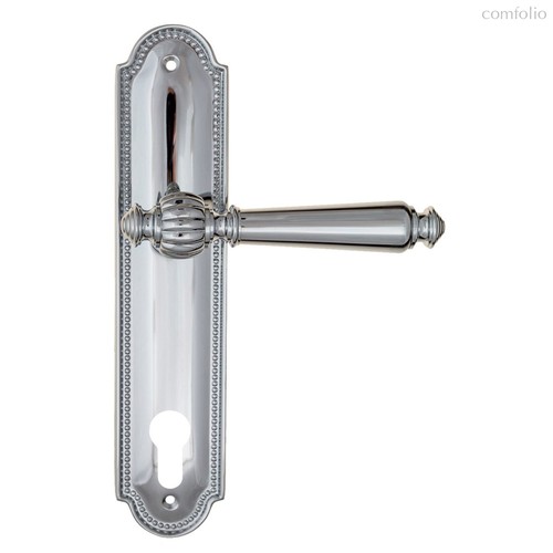 Дверная ручка на планке Fratelli Cattini MARANI CYL PL248-CR полированный хром - Fratelli Cattini