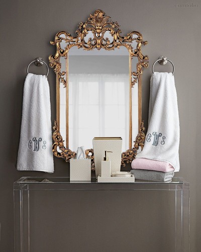 Настенное зеркало Шерман, цвет золотой - Louvre Home