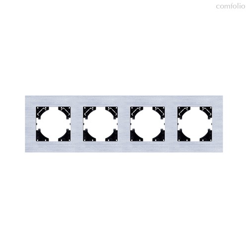 Рамка 4-постовая, серебро Kollinger Reflex AL RA4SR - Kollinger