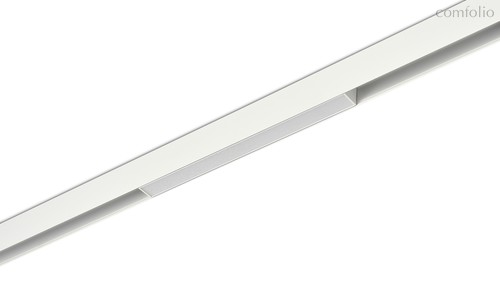 Led светильник для SPACE-Track system, Line, DC 48В 10Вт, L300xW22xH43 мм, 481Лм, 120°, 4000К, диммируемый, IP20, Ra>90, белый - Donolux